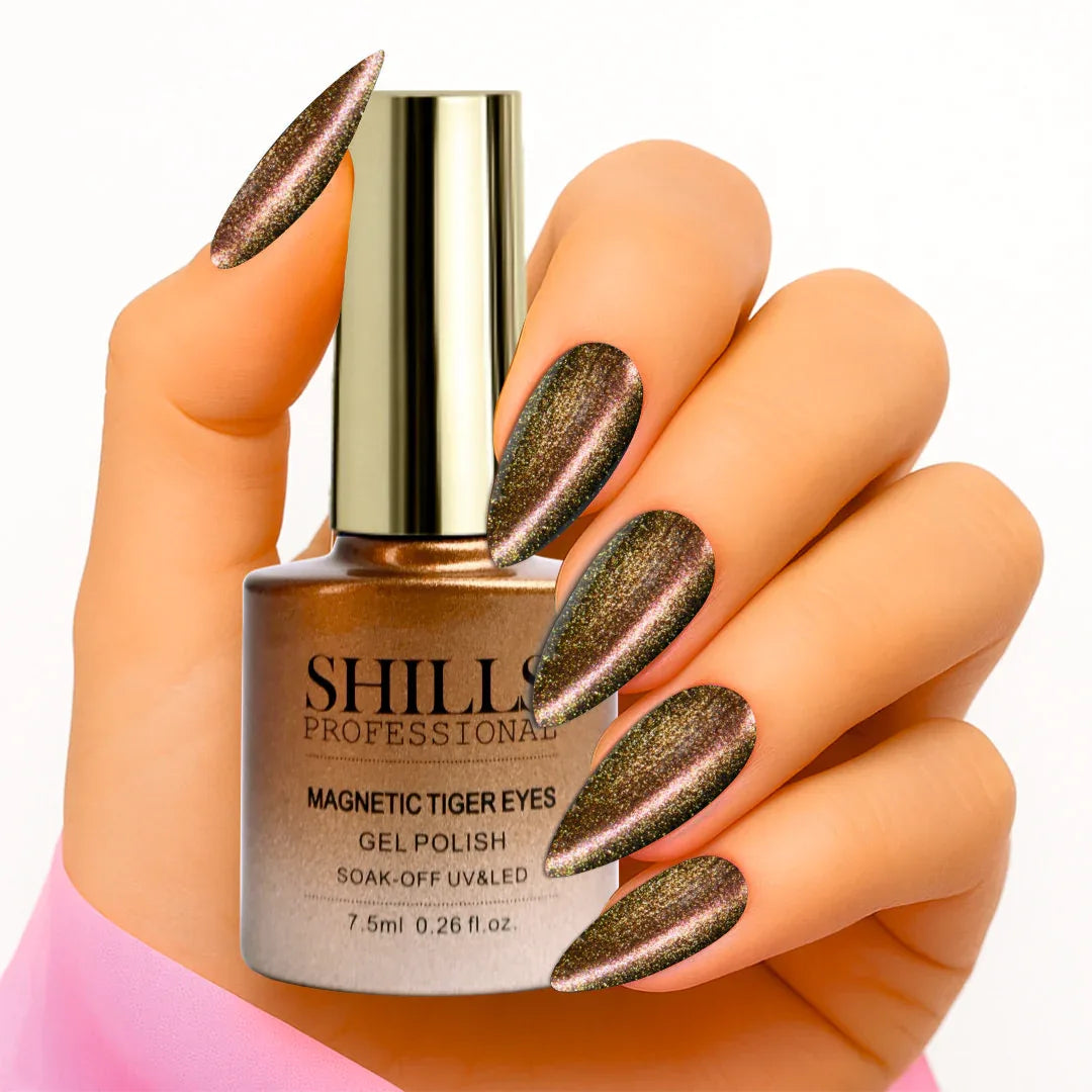Magnetic Tiger Eye Gel Polish - Shills Professional