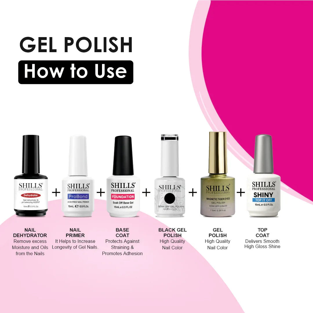 Magnetic Tiger Eye Gel Polish - Shills Professional