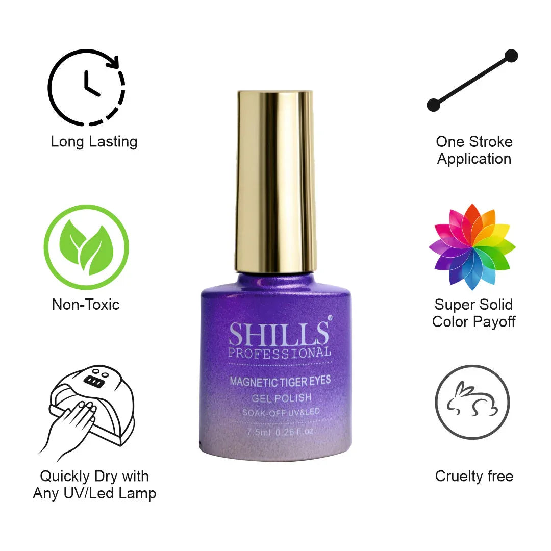 Magnetic Tiger Eye Gel Polish - Shills Professional