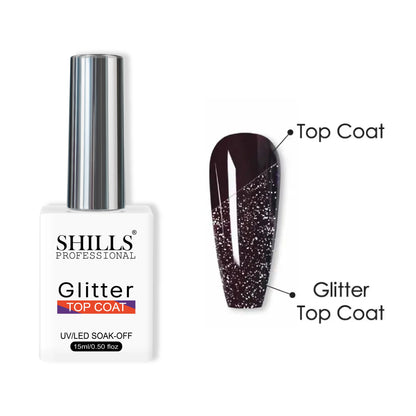 Glitter Top Coat - Shills Professional