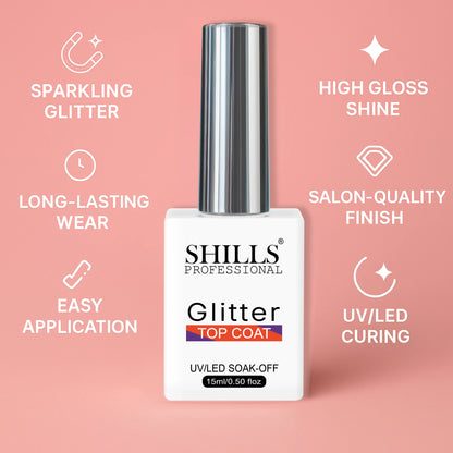 Glitter Top Coat - Shills Professional