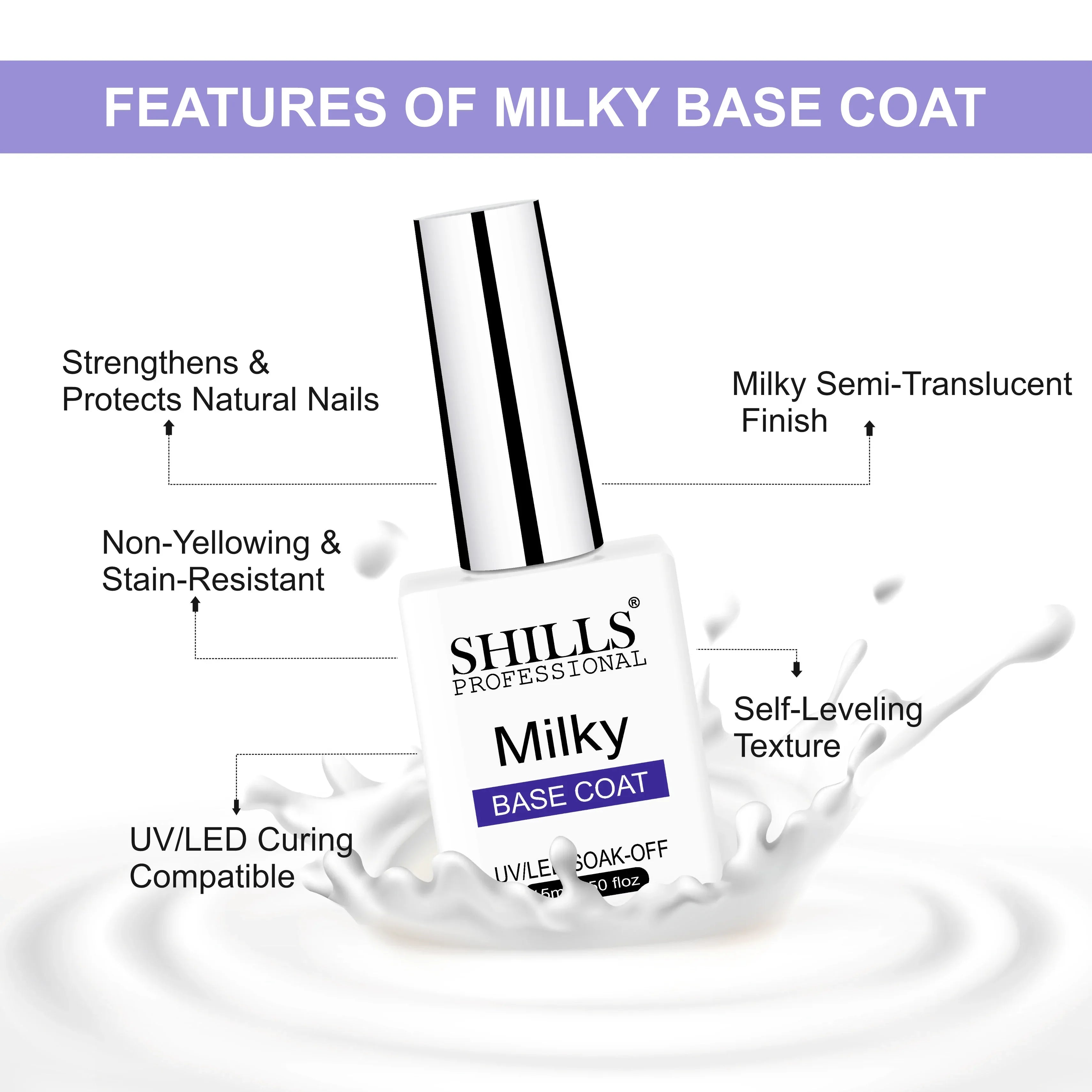 Milky Base Coat - Shills Professional