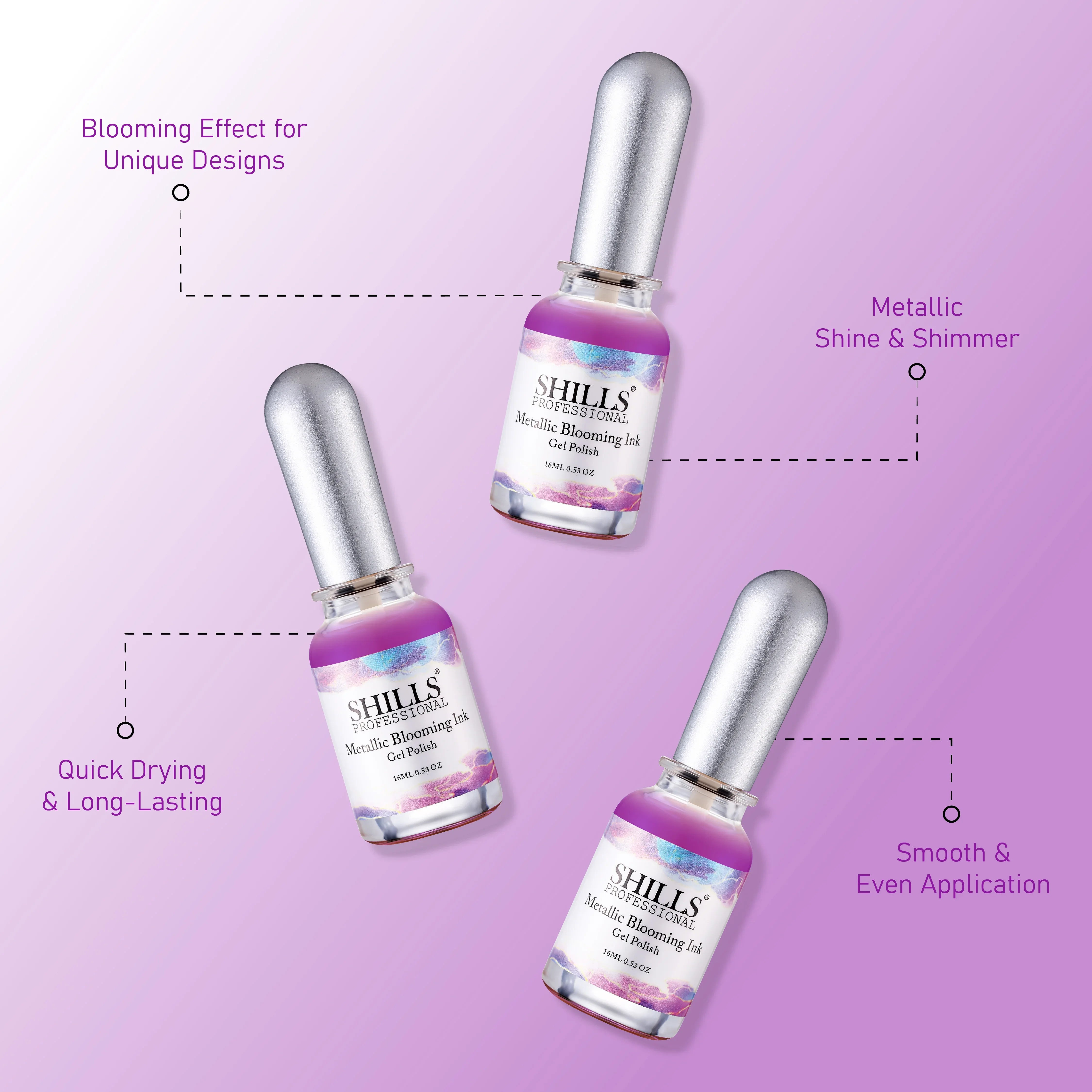 Metallic Blooming Ink - Shills Professional