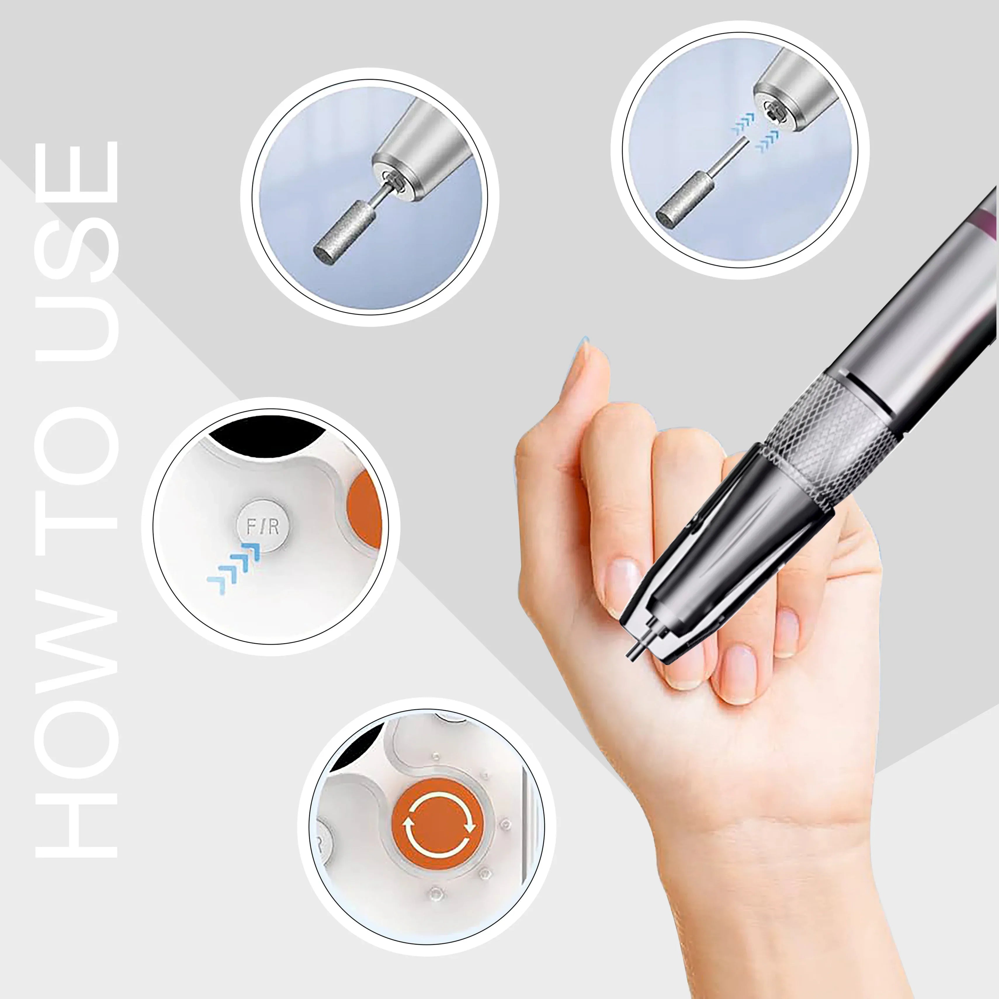 Nail Drill Machine SPN-11116 - Shills Professional