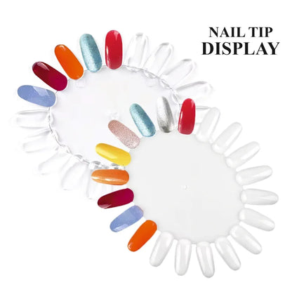 Nail Art Practice Wheel Clear - Shills Professional