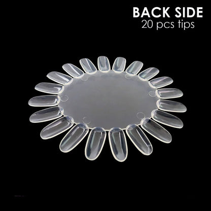 Nail Art Practice Wheel Clear - Shills Professional