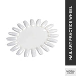 Nail Art Practice Wheel Natural 10PCS - Shills Professional