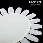 Nail Art Practice Wheel Natural 10PCS - Shills Professional