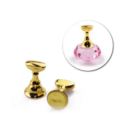 Nail Art Golden Nail Stand - Shills Professional