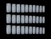 Full Cover Nail Tips - Clear Box-500Pcs - Shills Professional