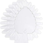 NAIL STAND Nail Chakra Leaf Shape-Clear - Shills Professional