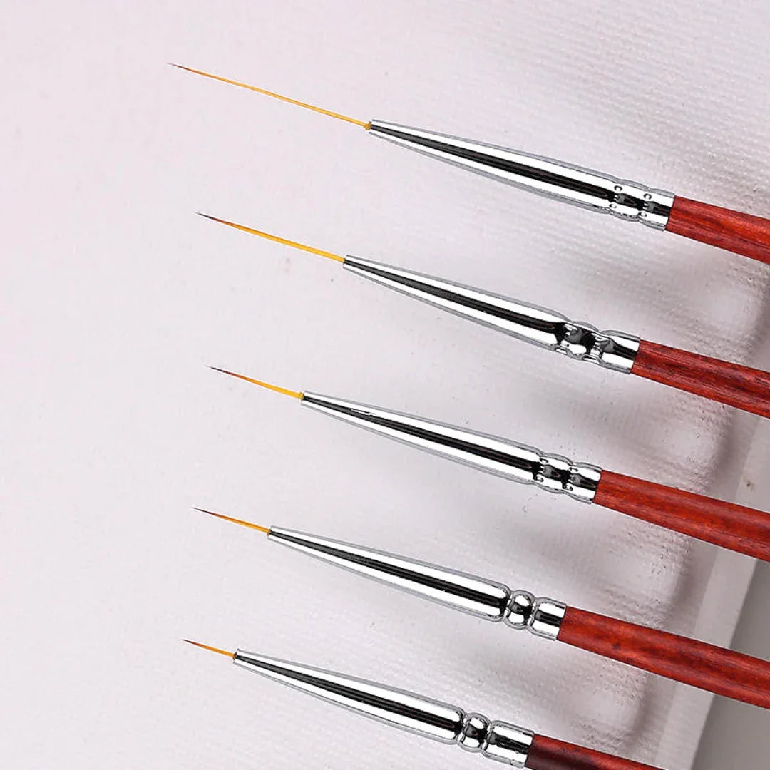 Nail Wooden Liner Brush - Shills Professional