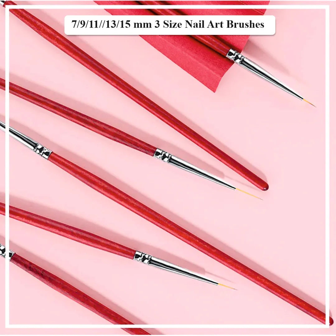 Nail Wooden Liner Brush - Shills Professional