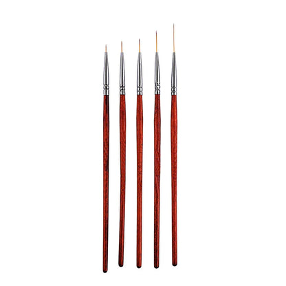 Nail Wooden Liner Brush - Shills Professional