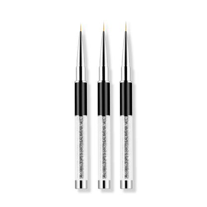 Soctteal Beauty Black Art Brush Set - Shills Professional