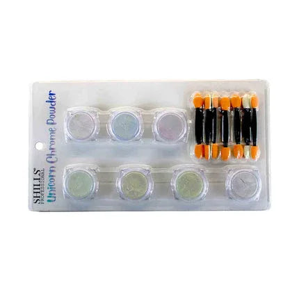 7 Pcs Unicorn Chrome Powder Set-SPN-21097 - Shills Professional