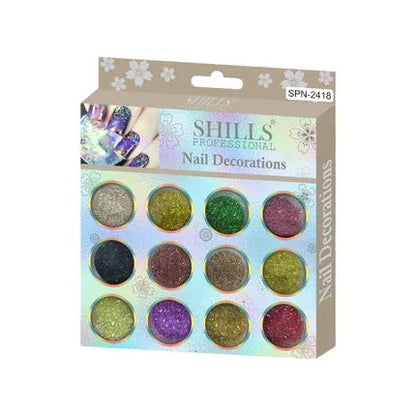 Nail Decorations Glitter Mermid - Shills Professional