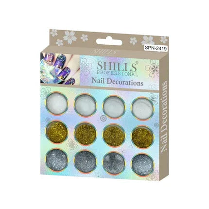 Nail Decorations Glitter Mermid - Shills Professional