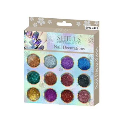 Nail Decorations Glitter Mermid - Shills Professional