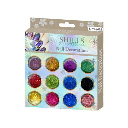 Nail Decorations Glitter Mermid - Shills Professional