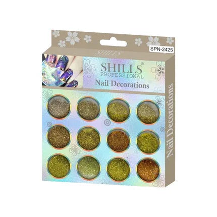 Nail Decorations Glitter Mermid - Shills Professional