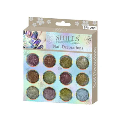Nail Decorations Glitter Mermid - Shills Professional