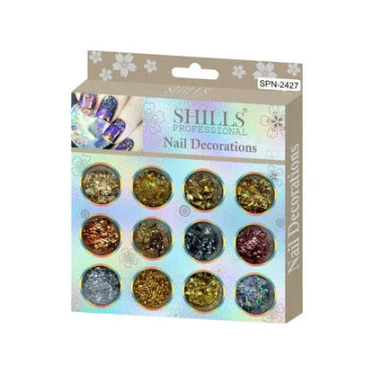 Nail Decorations Glitter Mermid - Shills Professional