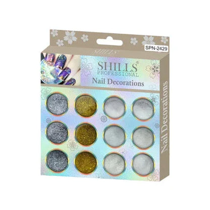 Nail Decorations Glitter Mermid - Shills Professional