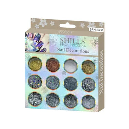 Nail Decorations Glitter Mermid - Shills Professional