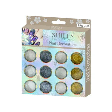 Nail Decorations Glitter Mermid - Shills Professional