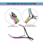 Ultra Sharp Rainbow Cuticle Cutter