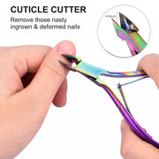Ultra Sharp Rainbow Cuticle Cutter