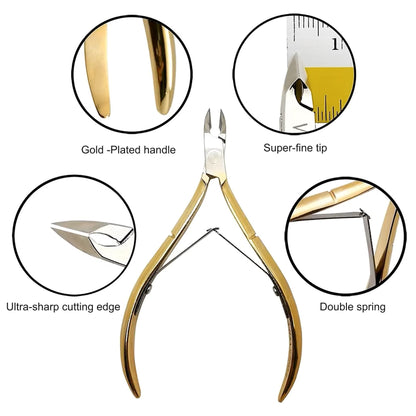 Cuticle Cutter Gold - Shills Professional