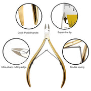 Cuticle Cutter Gold