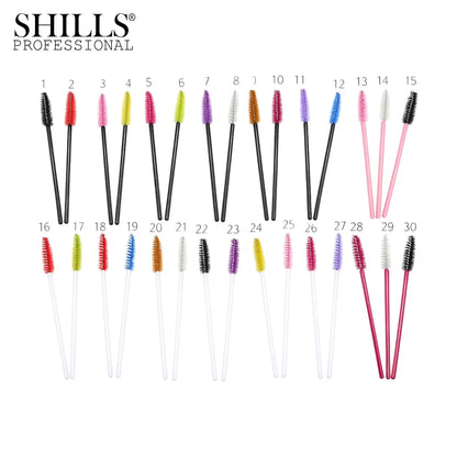 Mascara Brush 50PCS Set - Shills Professional