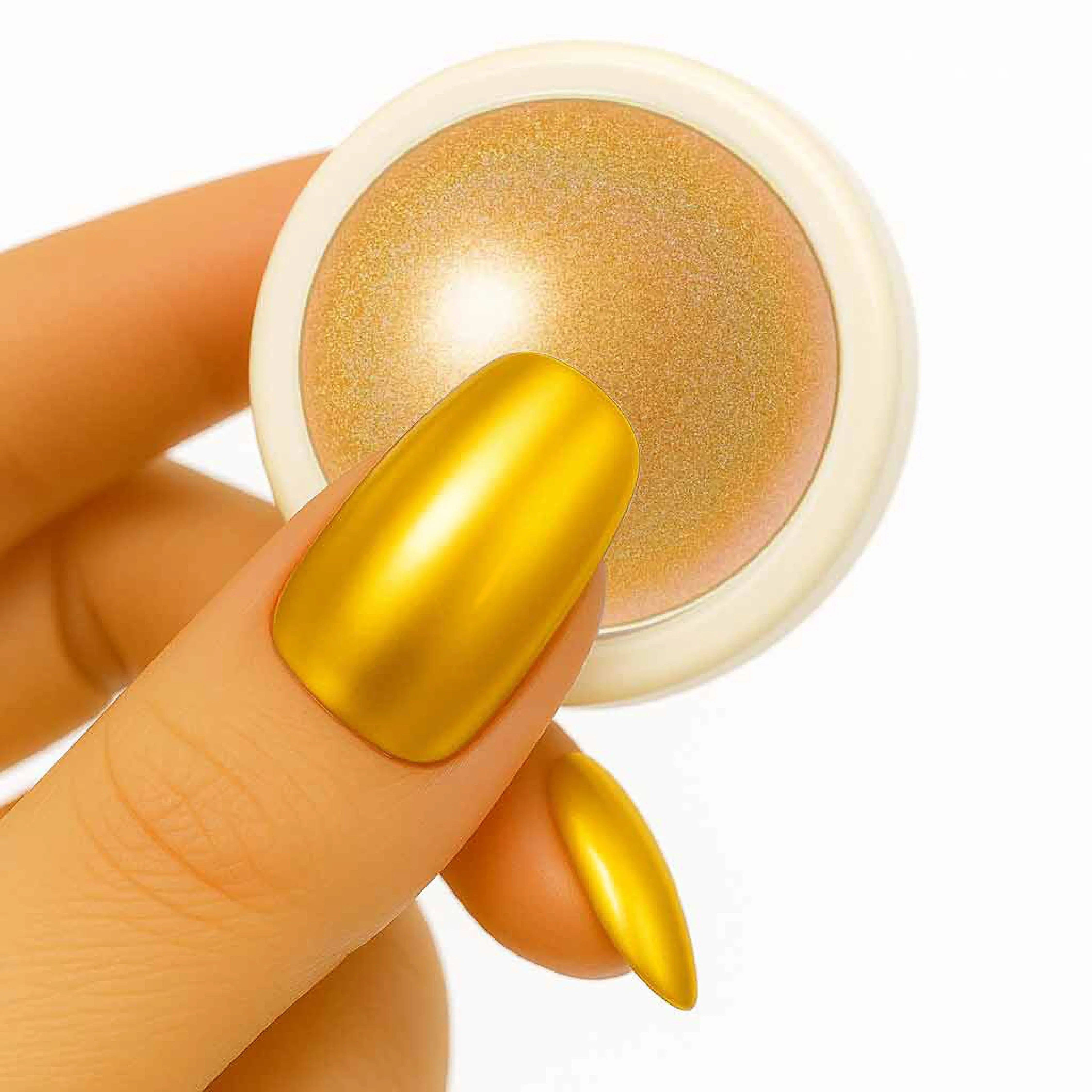 Rainbow Shine Chrome Powder Holographic Red-SPN-3123 - Shills Professional
