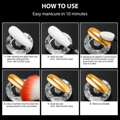 Plus Chrome Powder - Shills Professional