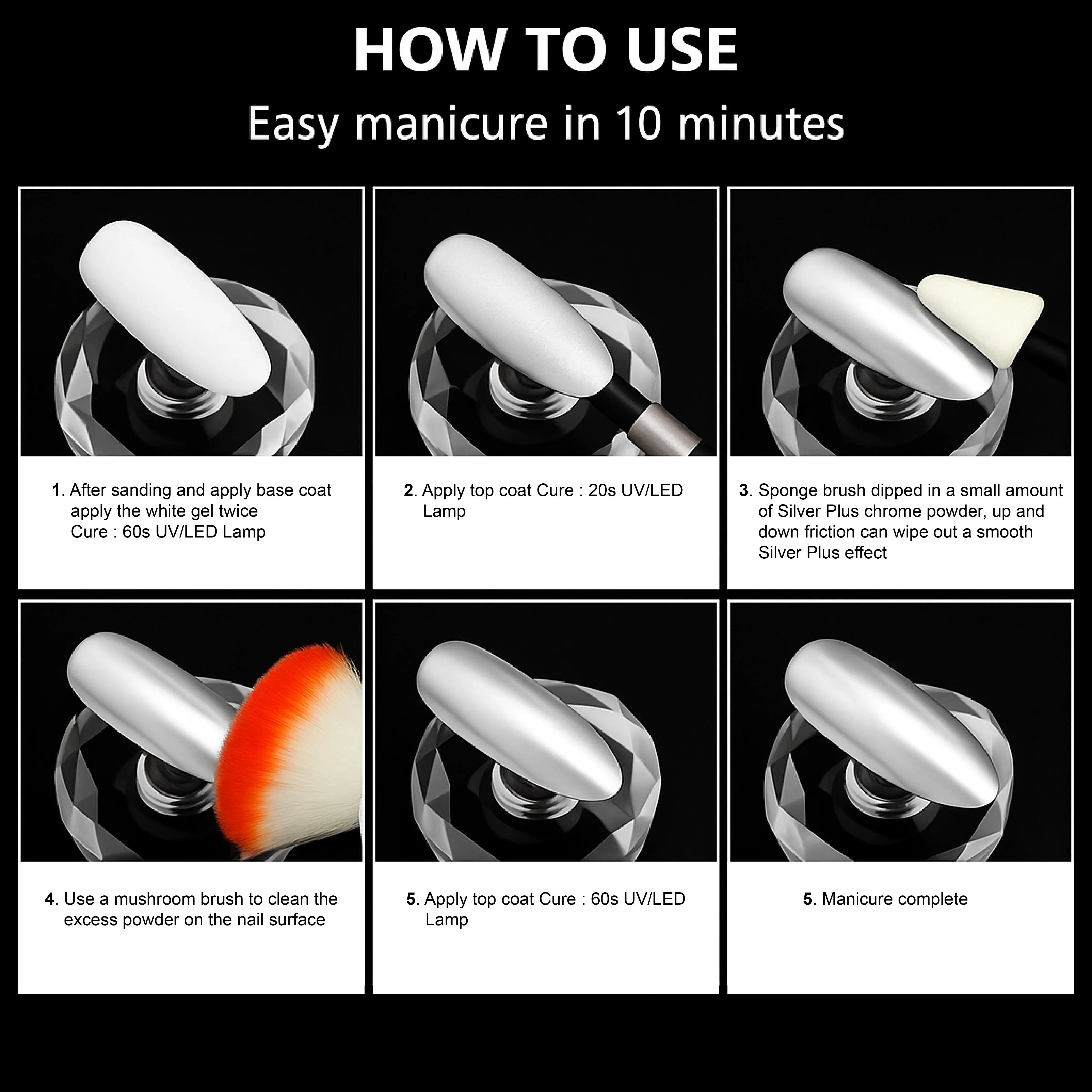 Plus Chrome Powder - Shills Professional