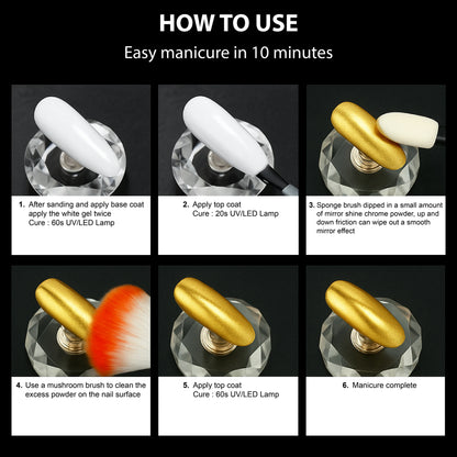 Plus Chrome Powder - Shills Professional