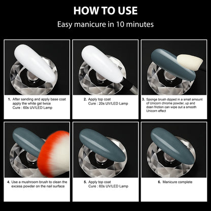 Unicorn Chrome Powder - Shills Professional