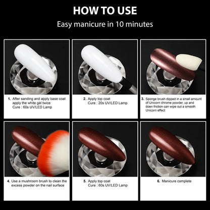 Unicorn Chrome Powder - Shills Professional