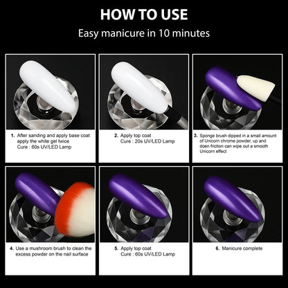 Unicorn Chrome Powder - Shills Professional