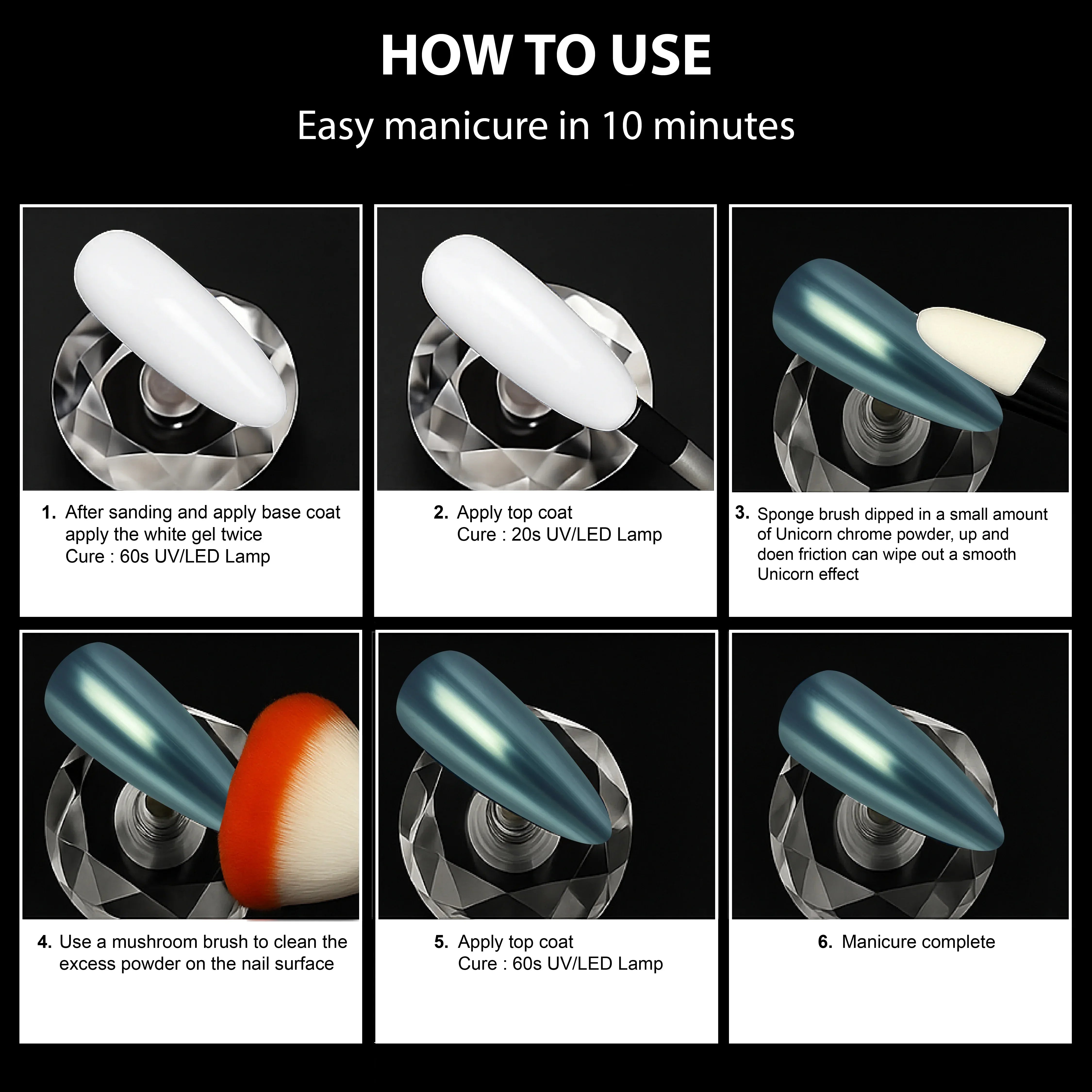 Unicorn Chrome Powder - Shills Professional