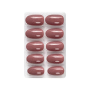 Glossy Solid Color Nails Oval(SPN501-SPN526) - Shills Professional