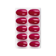 Glossy Solid Color Nails Oval(SPN501-SPN526) - Shills Professional