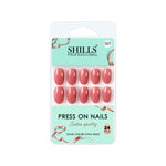 Glossy Solid Color Nails Oval(SPN501-SPN526) - Shills Professional