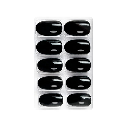 Glossy Solid Color Nails Oval(SPN501-SPN526) - Shills Professional