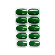 Glossy Solid Color Nails Oval(SPN501-SPN526) - Shills Professional