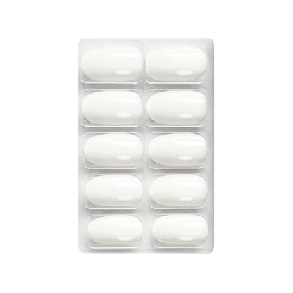 Glossy Solid Color Nails Oval(SPN501-SPN526) - Shills Professional