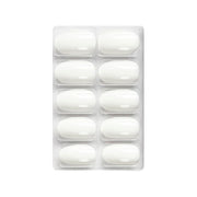 Glossy Solid Color Nails Oval(SPN501-SPN526) - Shills Professional